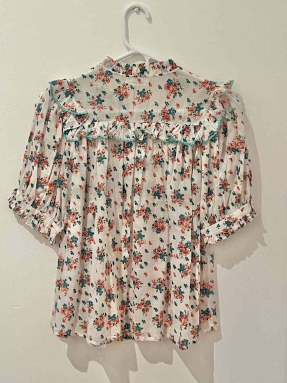 DOEN - Tangelo Top in Fleur De Rosette - Size XS - Picture 2 of 6